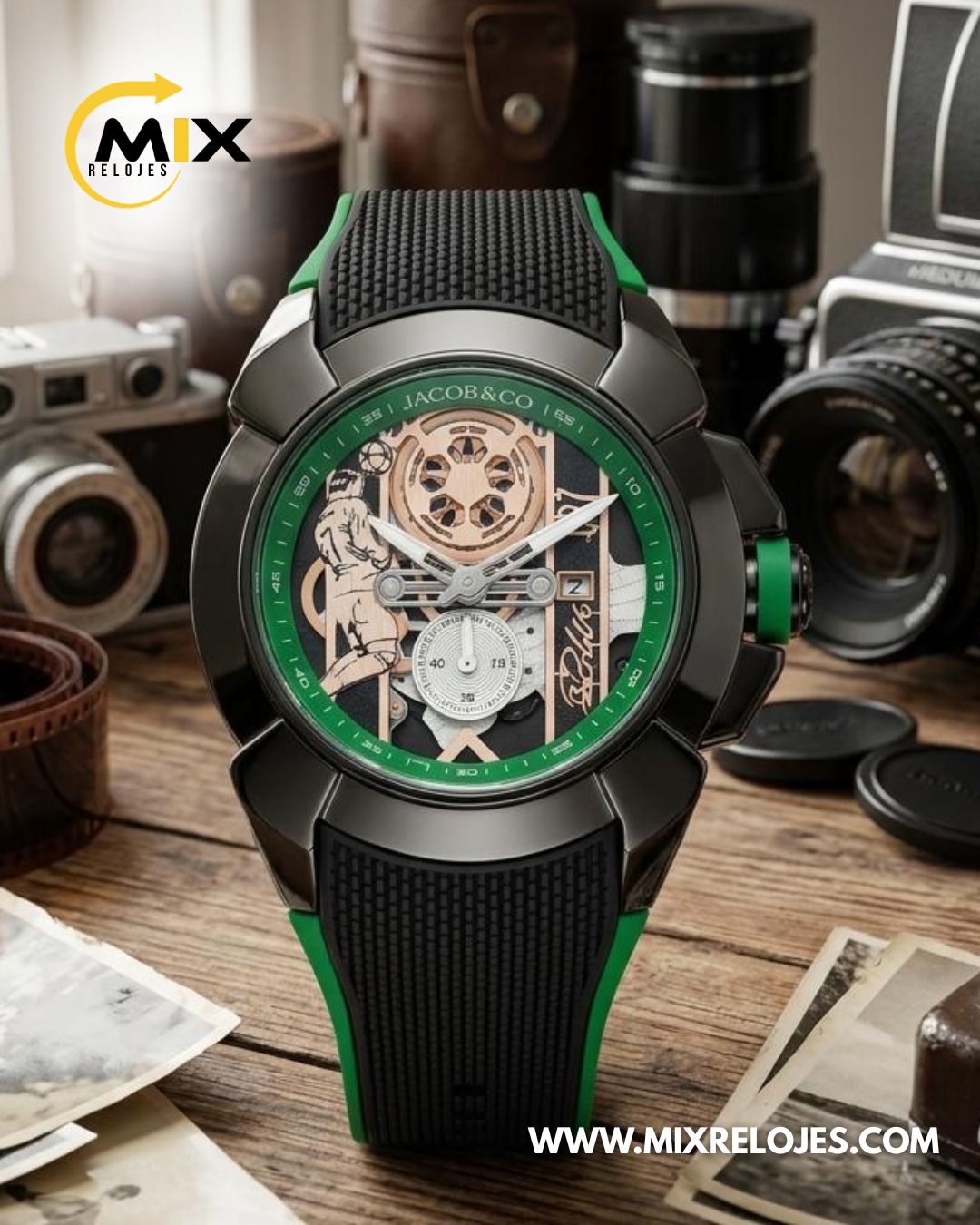 RELOJ JACOB C CRISTR