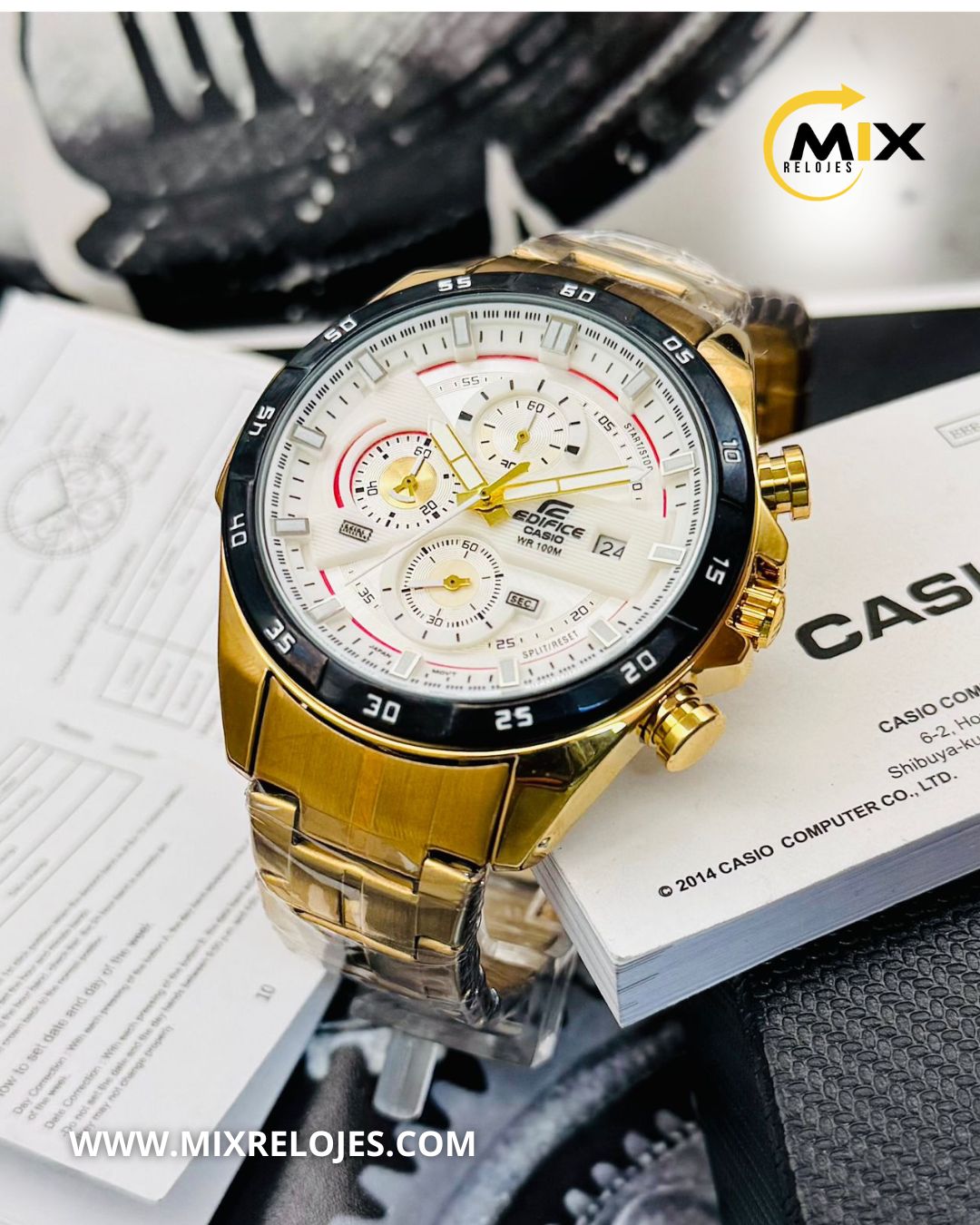 RELOJ CAS EDIFICE MIXTURE