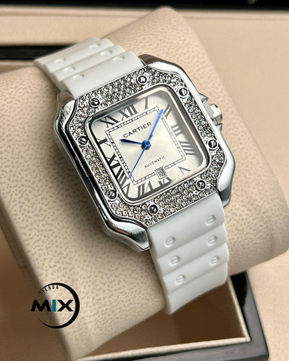 RELOJ CARTIER CUBANO DAMA