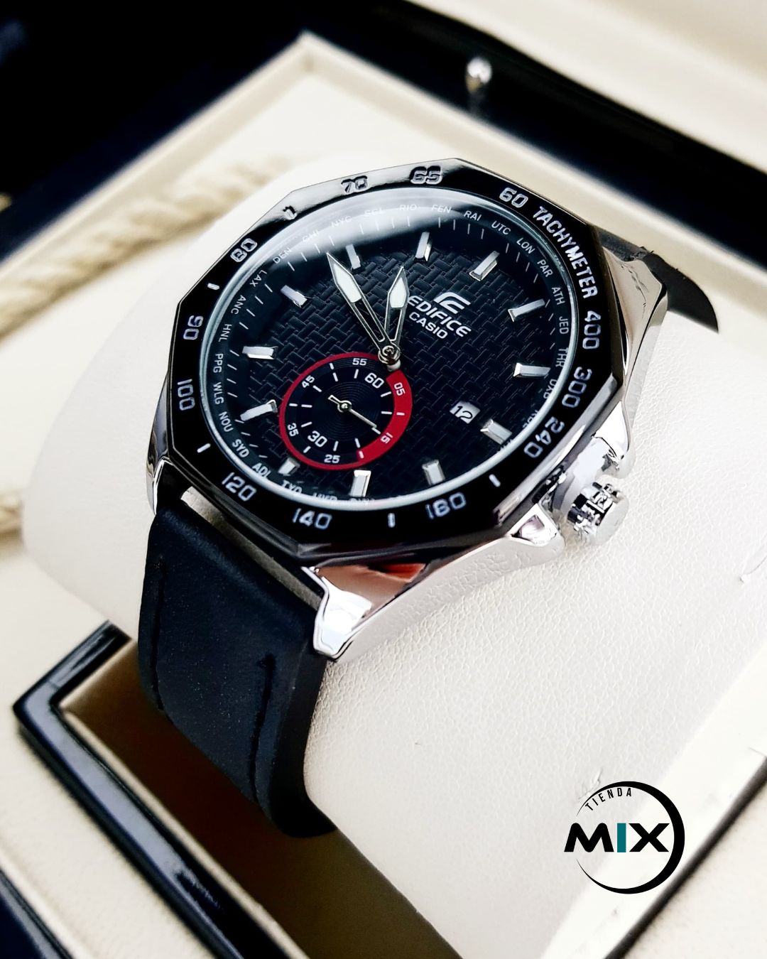 RELOJ CASIO DELTA CUERO