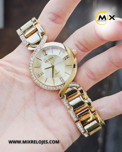 RELOJ GUSS AMBAR