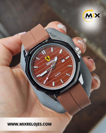 RELOJ FERR STRIPE