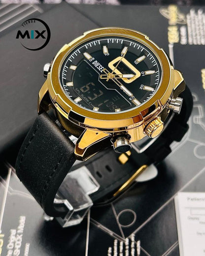 RELOJ DIESEL LEXUS CUERO