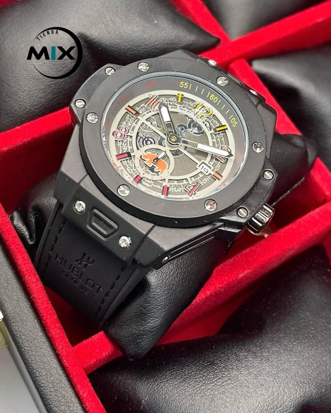 RELOJ HUBLOT ASTRO CUERO