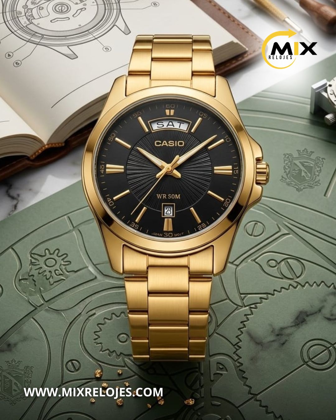 RELOJ CAS RHOMUS