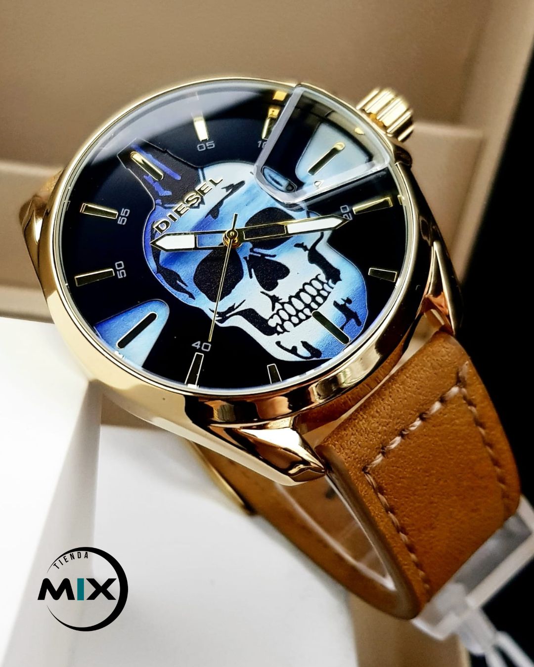 RELOJ DIESEL SKULL