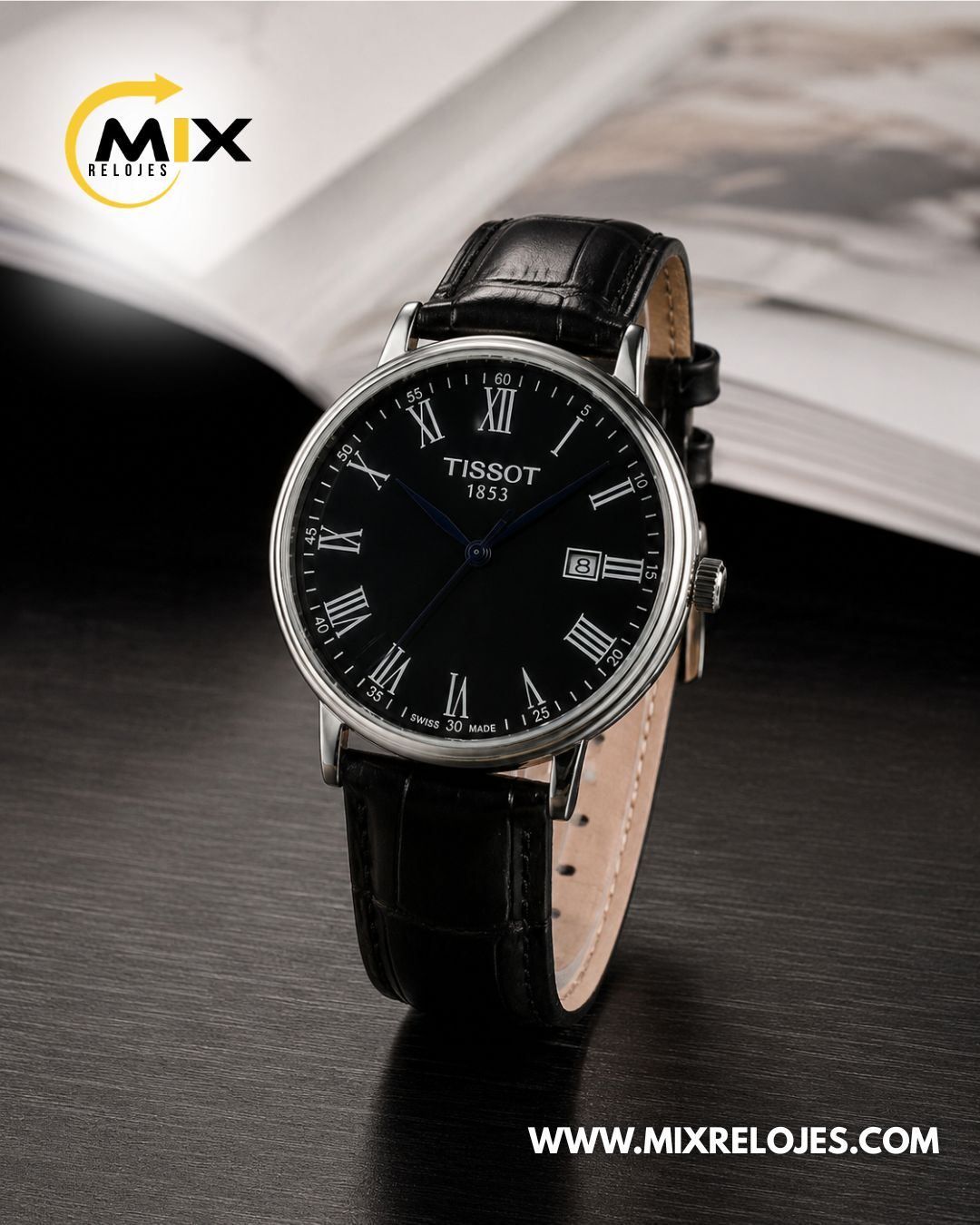 RELOJ TISSOT FALCON CUERO