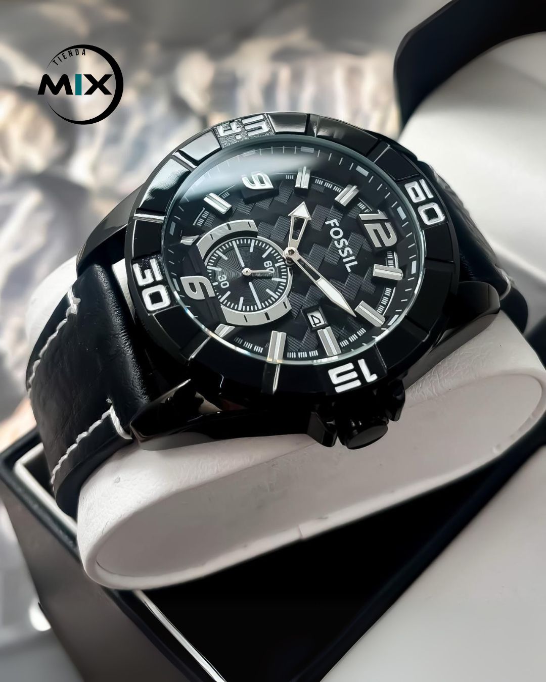 RELOJ FOSSIL LOCK CUERO