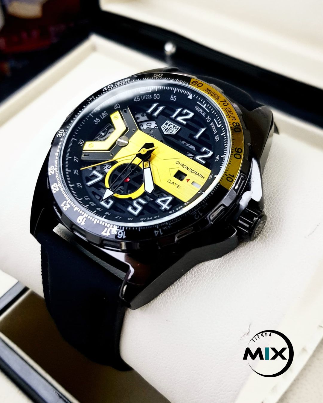 RELOJ TAGUEHER HIPNOS CUERO