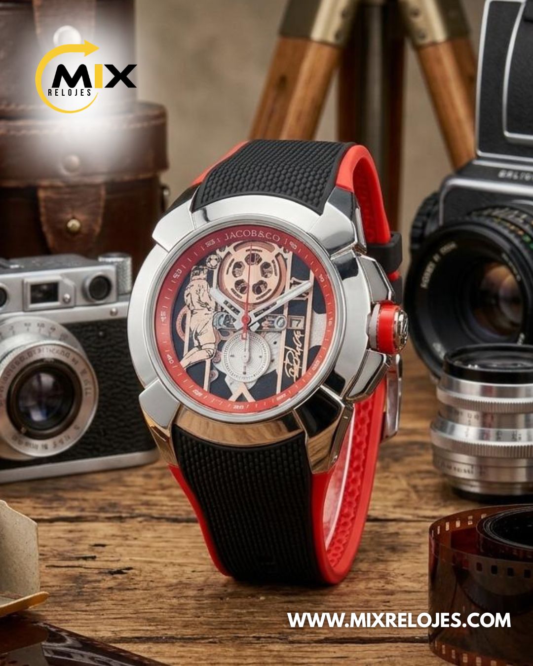 RELOJ JACOB C CRISTR