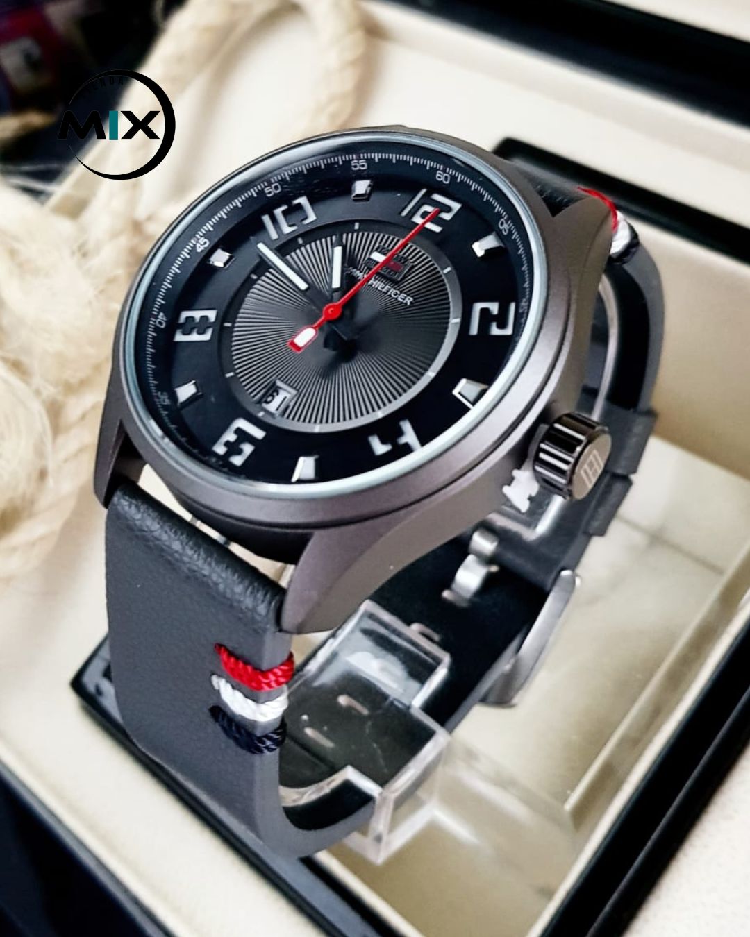 RELOJ TOMMY CUERO FUSE