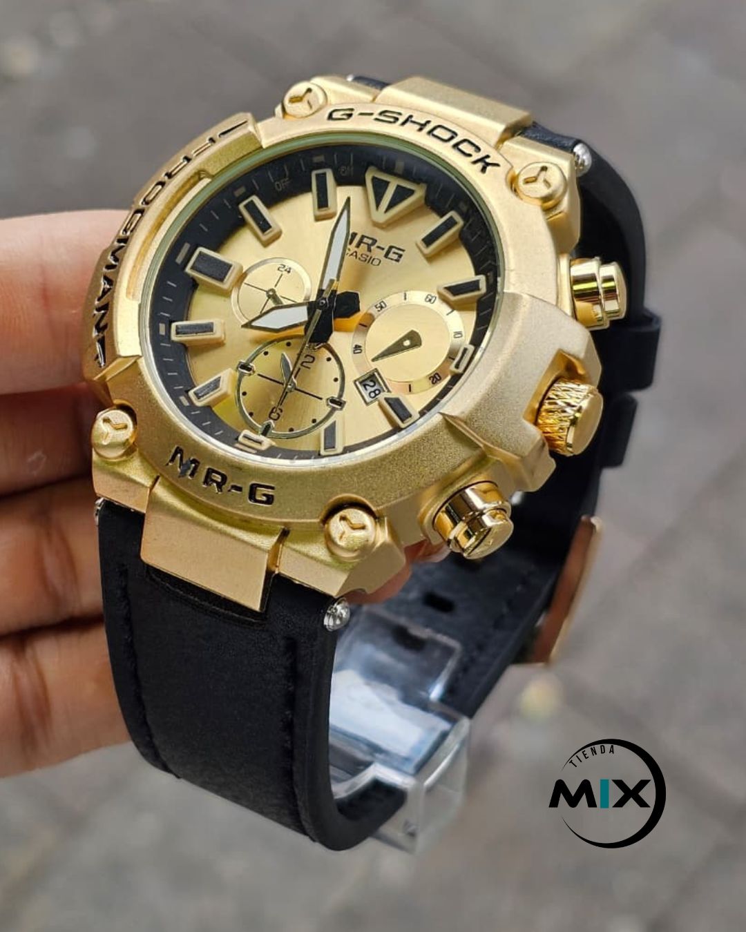 RELOJ CASIO MR - G CUERO