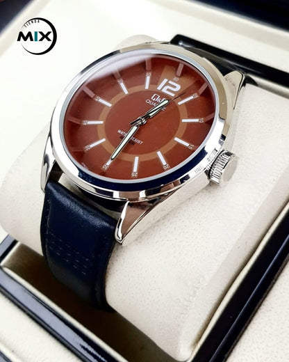 RELOJ Q&Q BLUEX CUERO