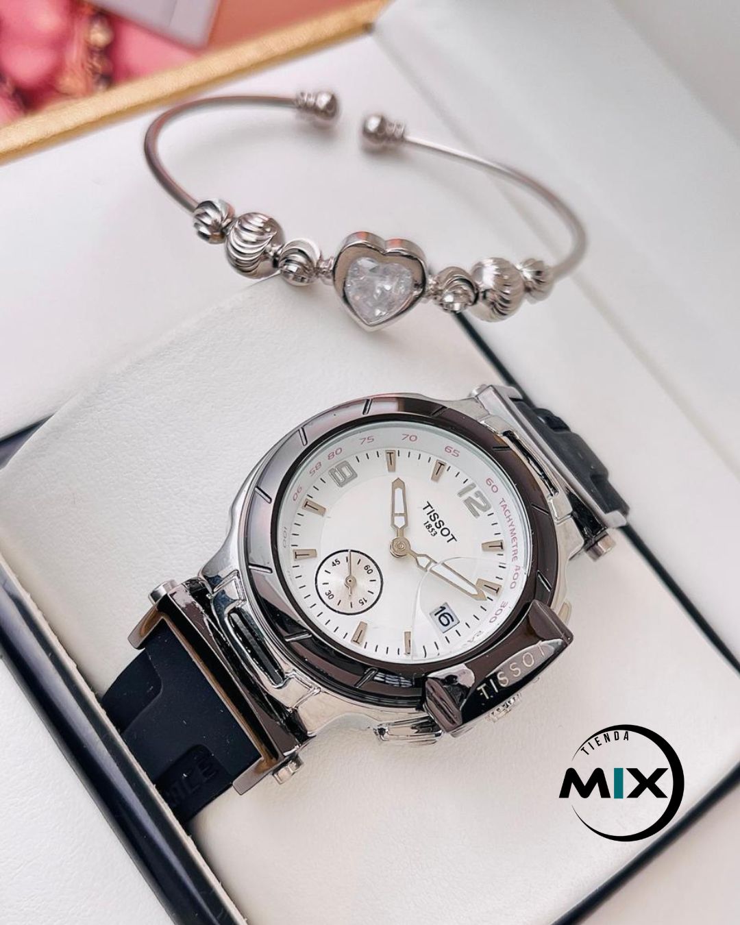 RELOJ TISSOT T RACE DAMA GOMA