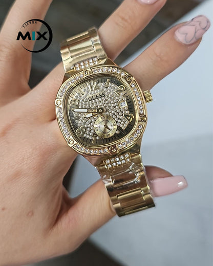 RELOJ GUESS CUBANO DAMA