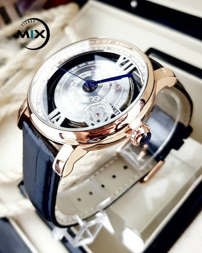 RELOJ CARTIER SEMIAUTOMÁTICO CUERO