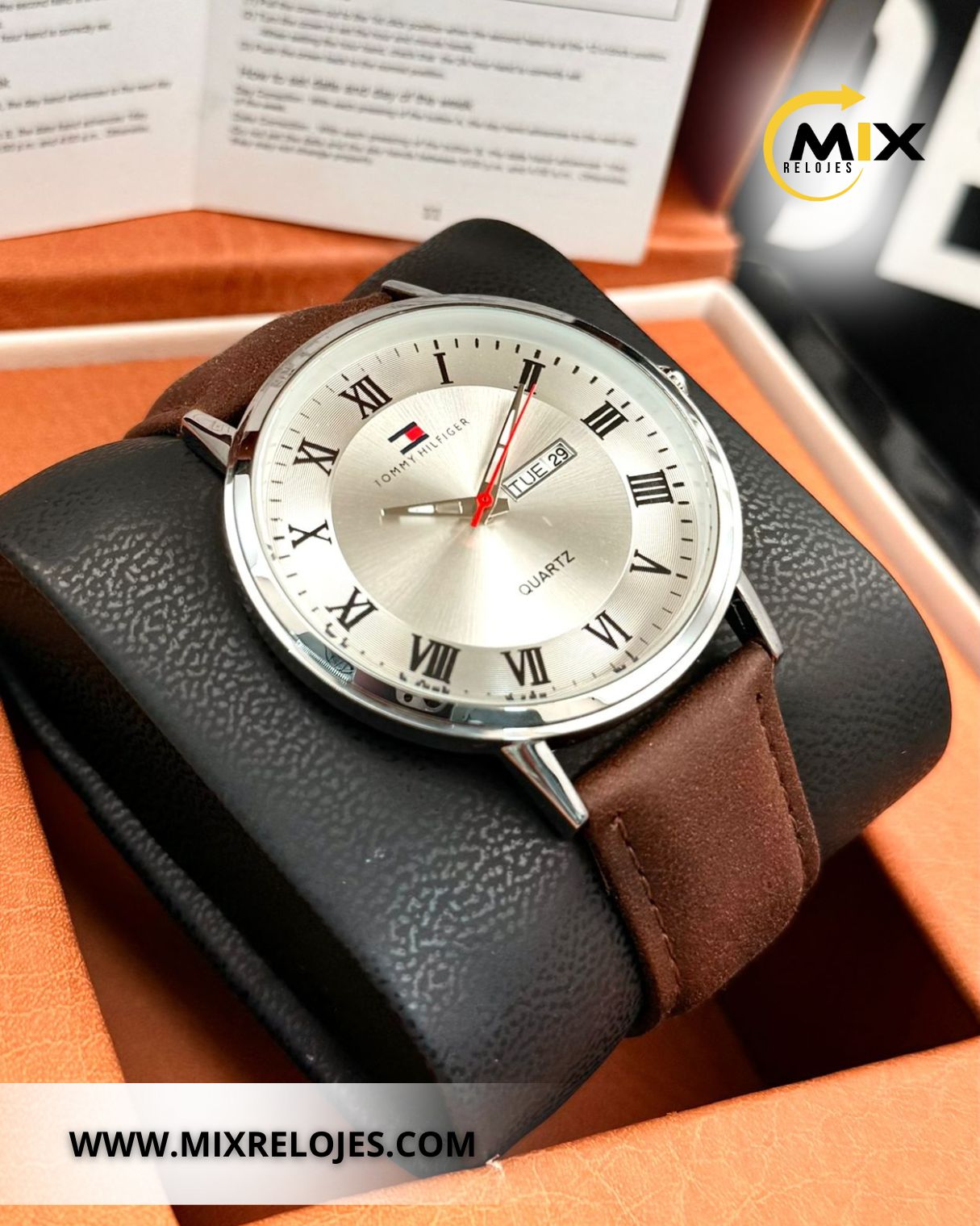 RELOJ TOM CUERO REGENT