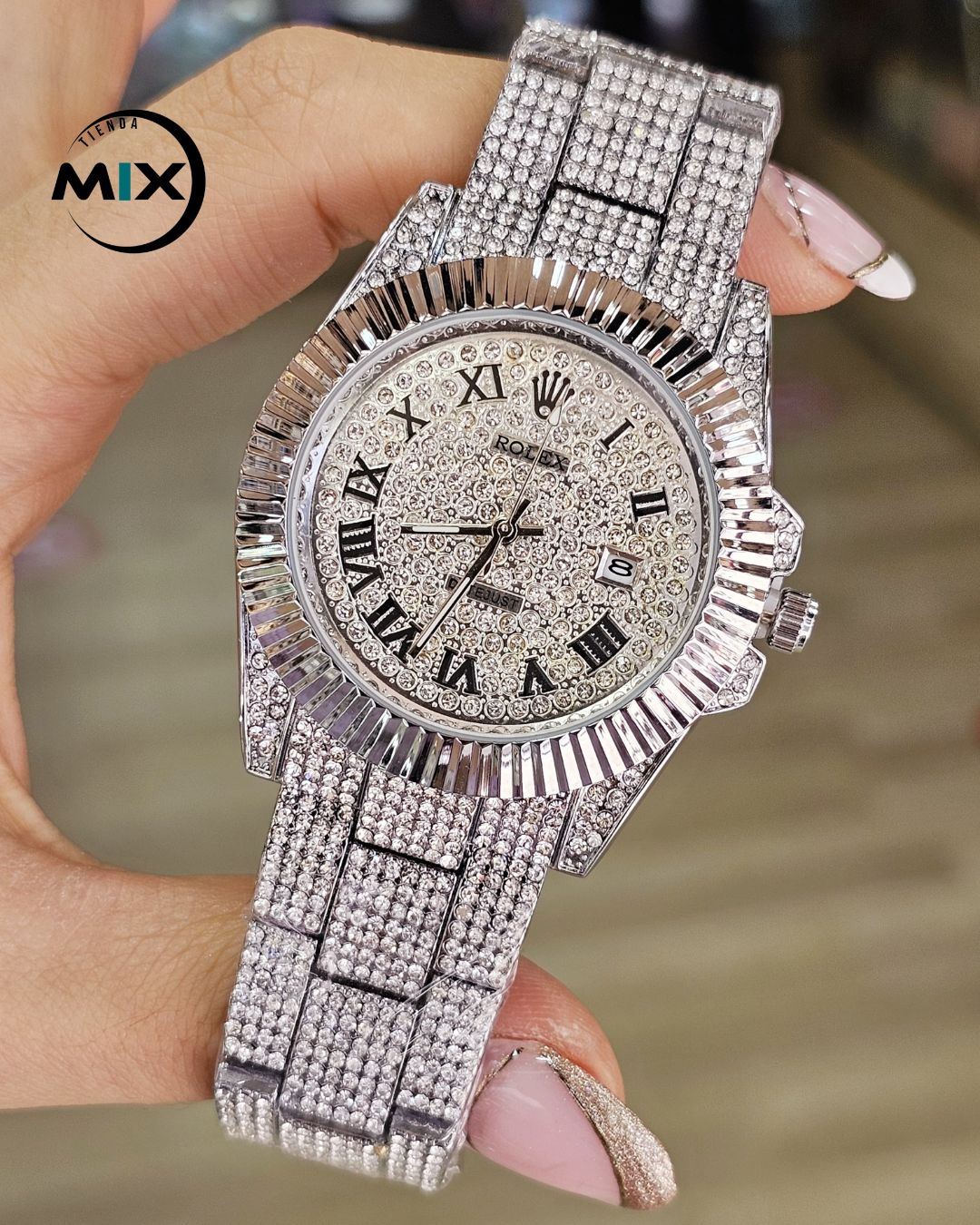 RELOJ ROLEX CUBANO LUXE HOMBRE