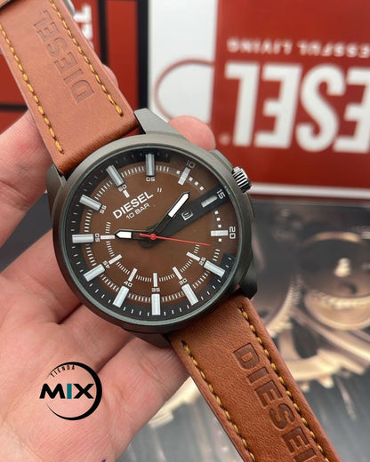 RELOJ DIESEL CRONOX CUERO