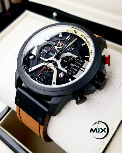 RELOJ CURREN CUERO RINHO