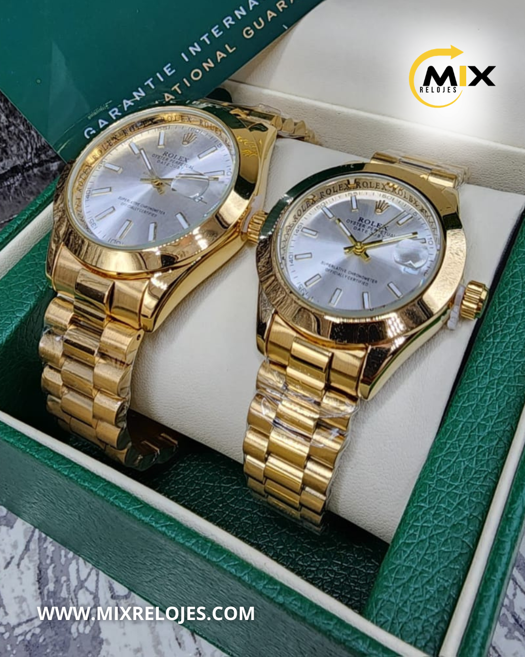 RELOJ ROLX THENOR PAREJA