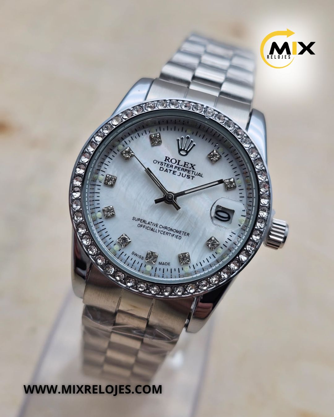 RELOJ ROL DATEJUST DAMA