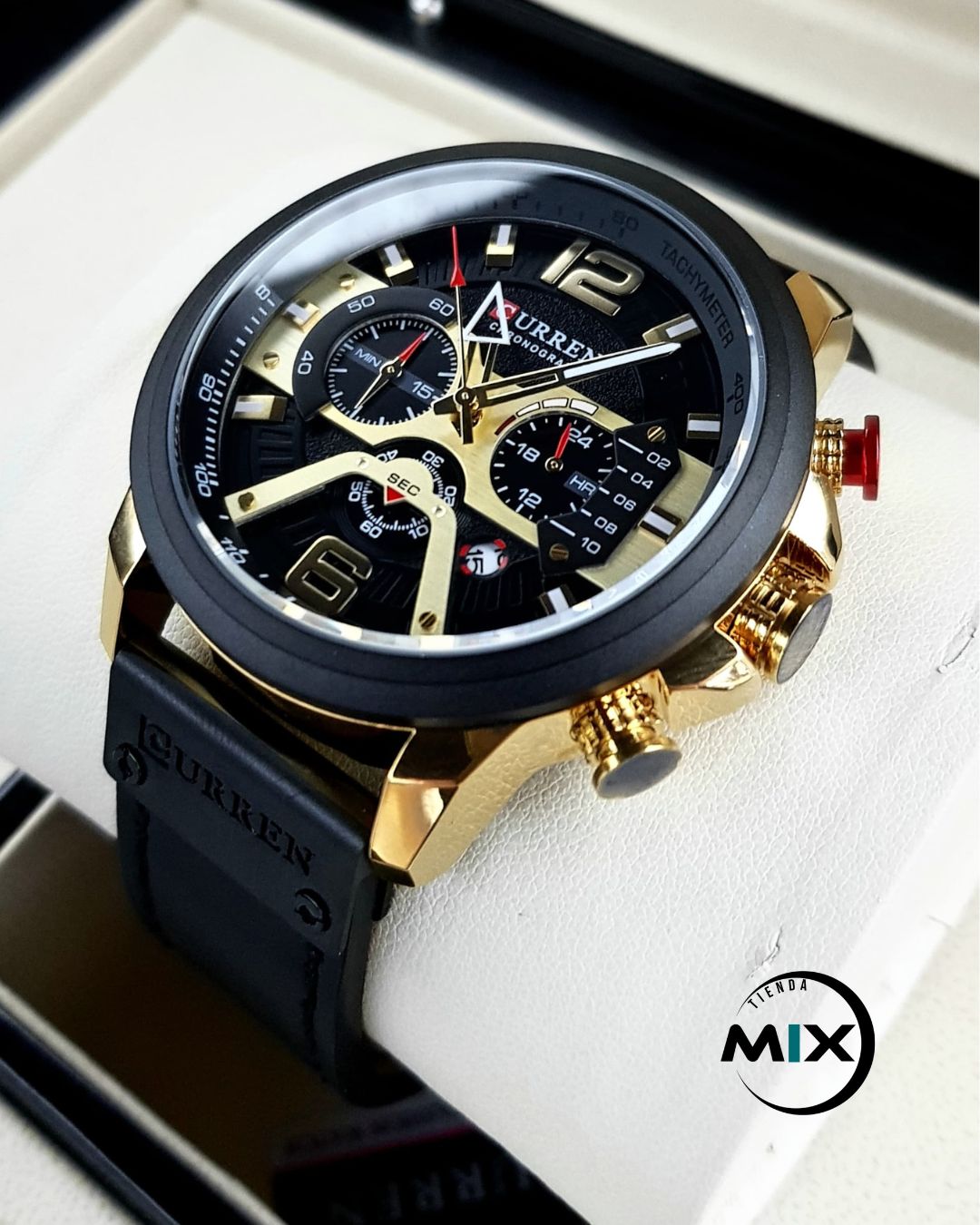 RELOJ CURREN CUERO RINHO