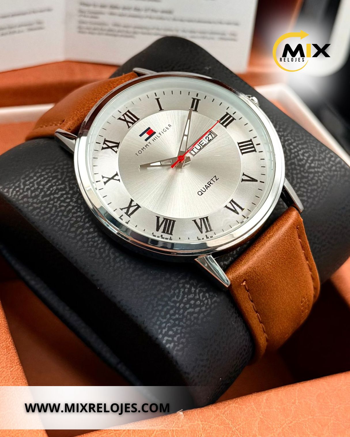 RELOJ TOM CUERO REGENT