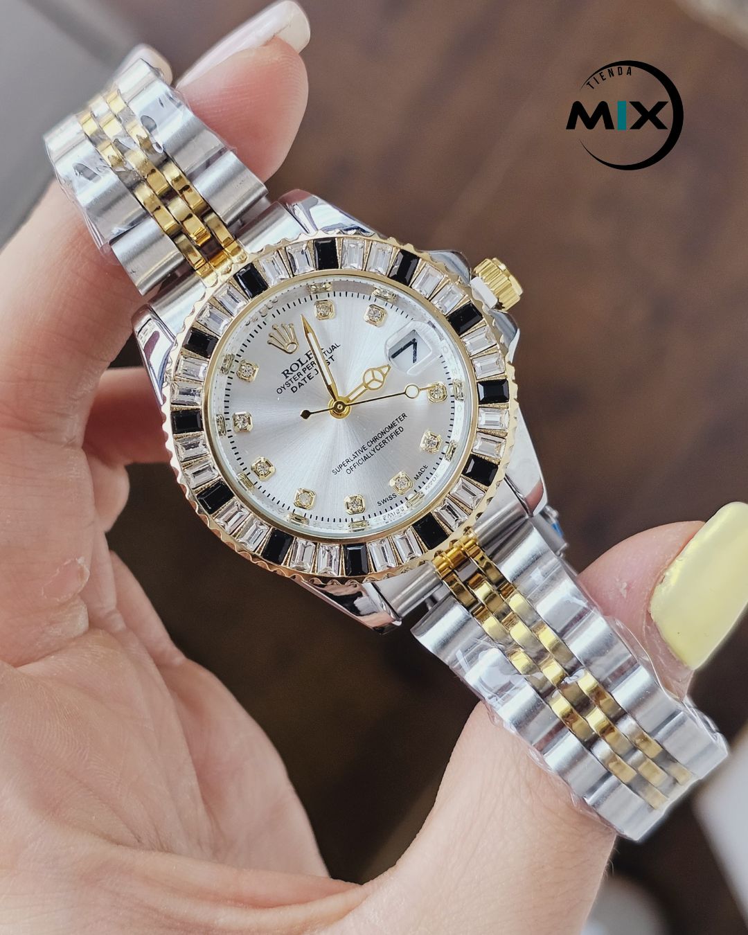 RELOJ ROLEX CRISTAL DAMA