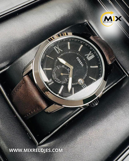 RELOJ FOS BRADUS CUERO
