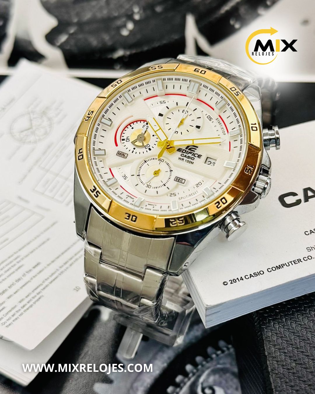 RELOJ CAS EDIFICE MIXTURE