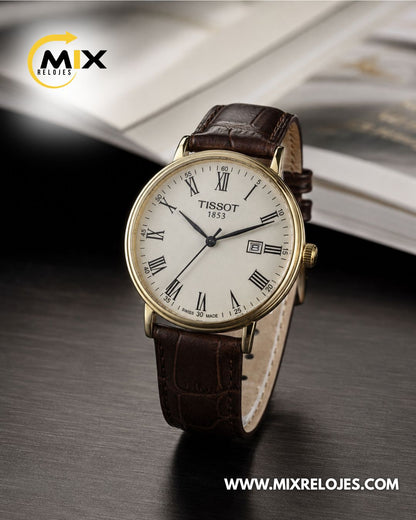 RELOJ TISSOT FALCON CUERO