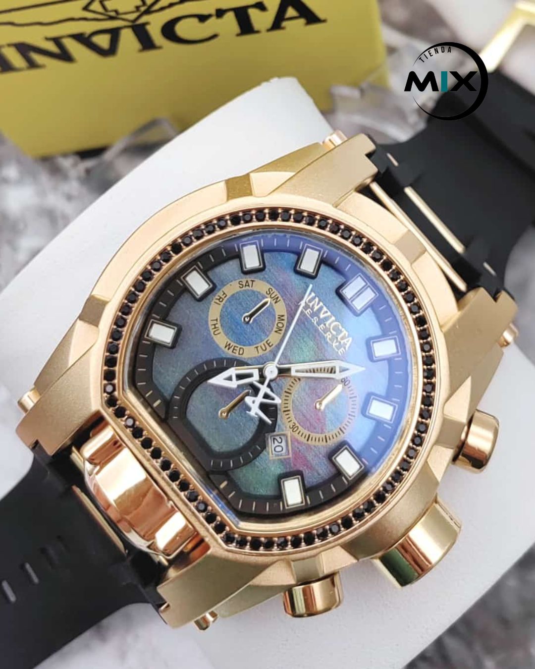 RELOJ INVICTA ZEUS GOMA GEM