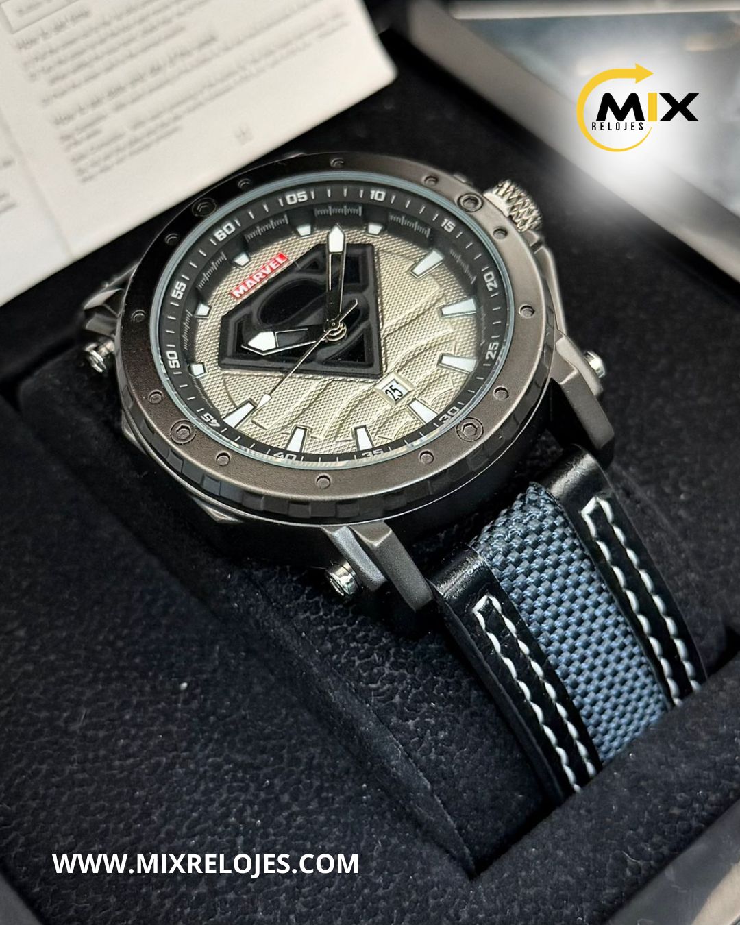 RELOJ MARVEL SUPERMAN