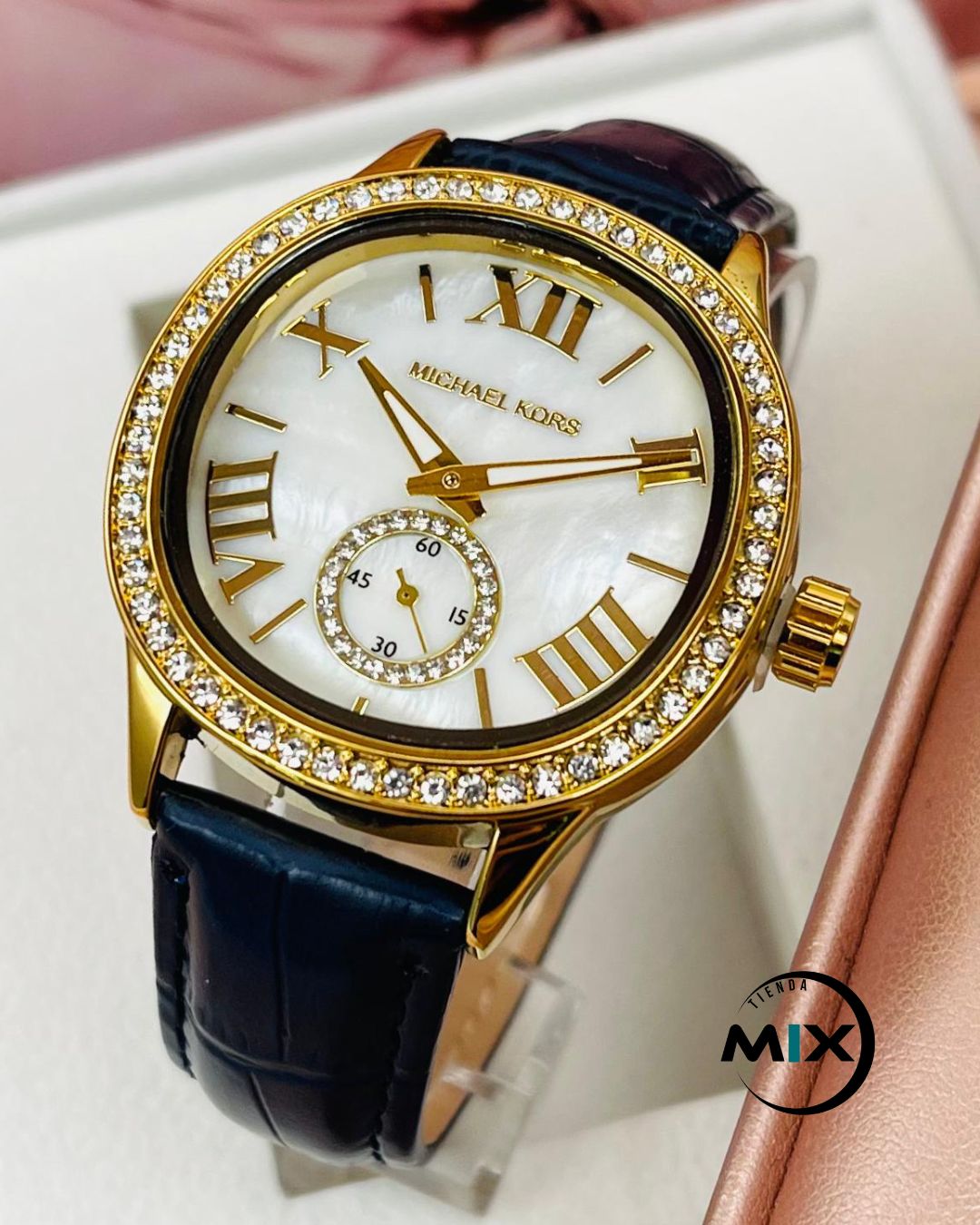 RELOJ MICHAEL KORS CUERO DAMA