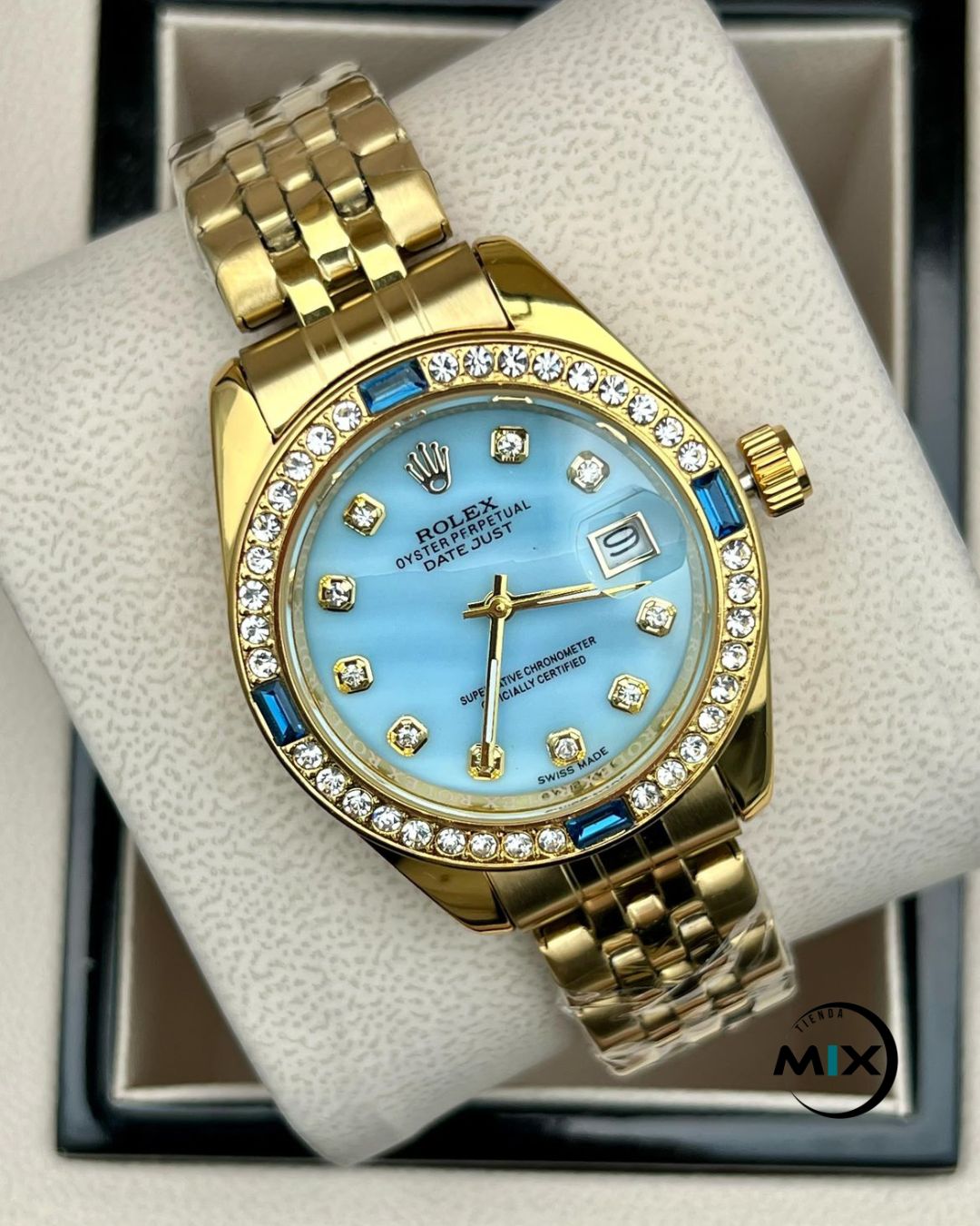 RELOJ ROLEX QUEEN GEM