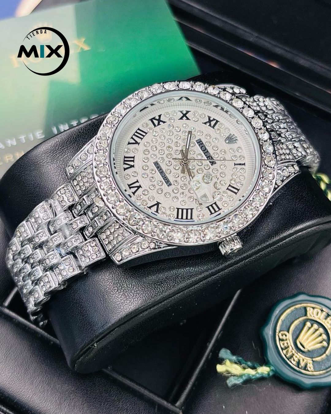 RELOJ ROLEX CUBANO FROZ