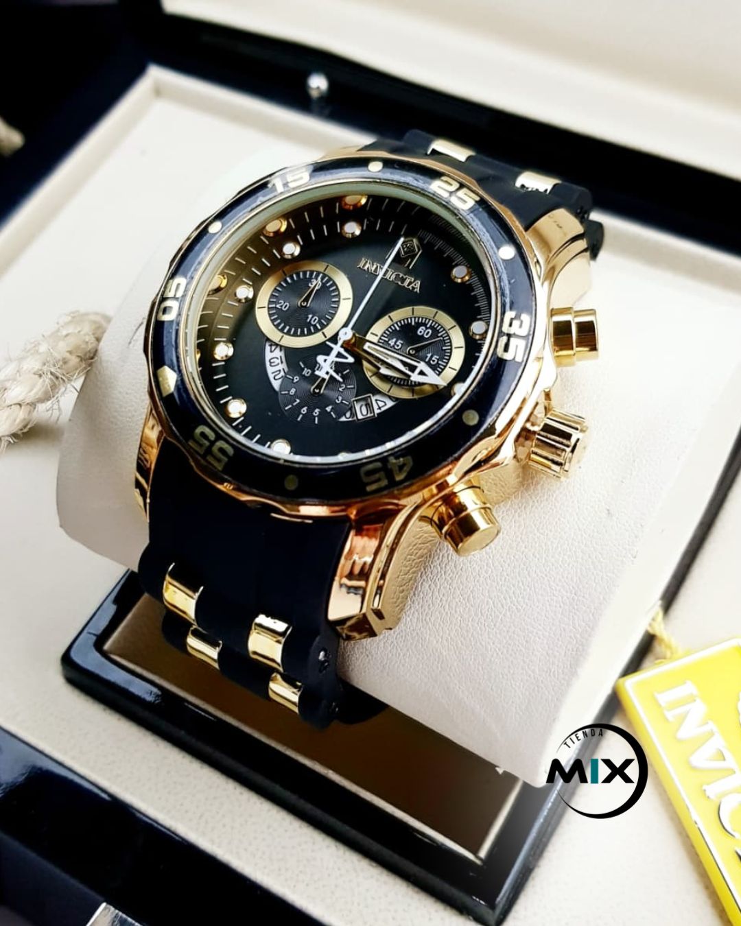 RELOJ INVICTA WEARTH GOMA