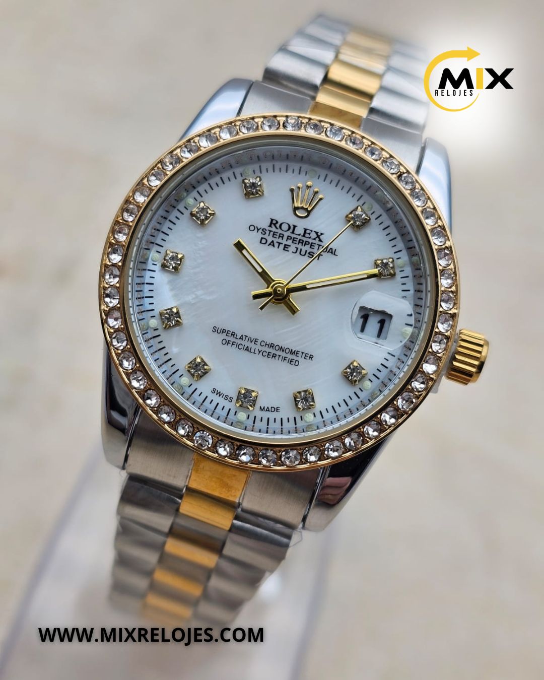 RELOJ ROL DATEJUST DAMA