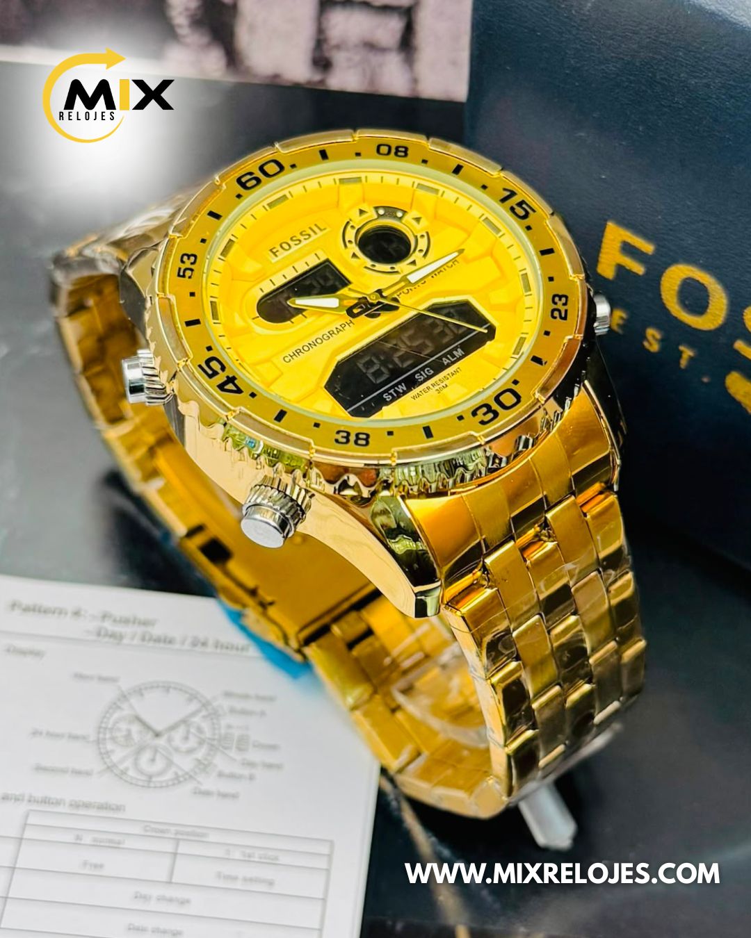 RELOJ FOSSL FITURE