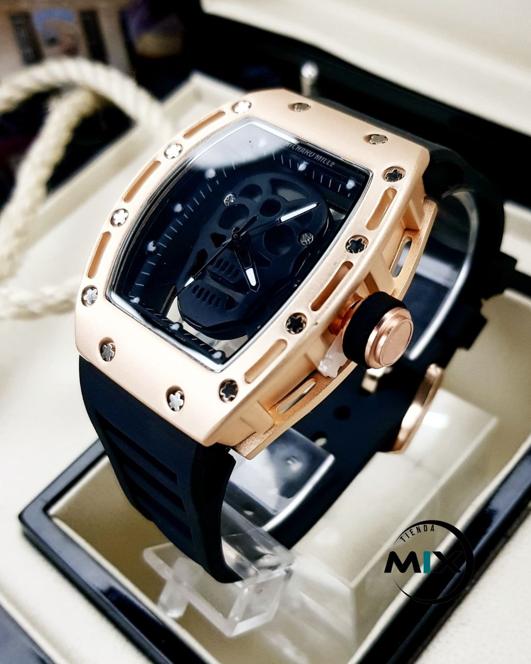 RELOJ RICHARD MILLE SKULL
