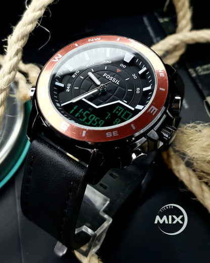 RELOJ FOSSIL KURS CUERO