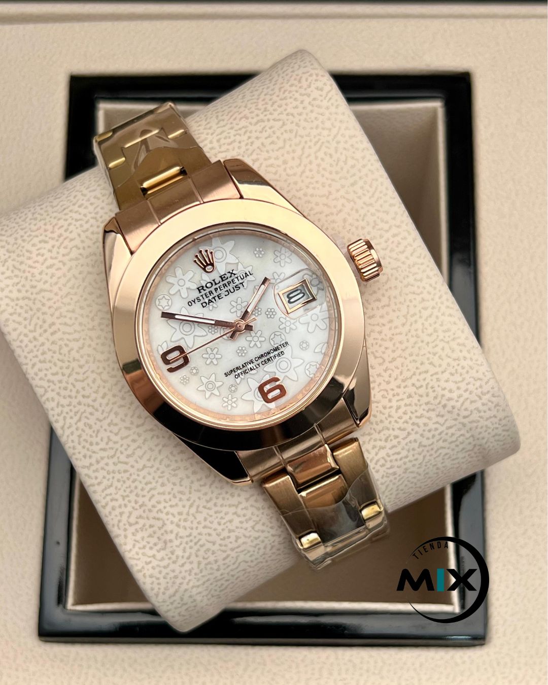 RELOJ ROLEX FLOWER DAMA