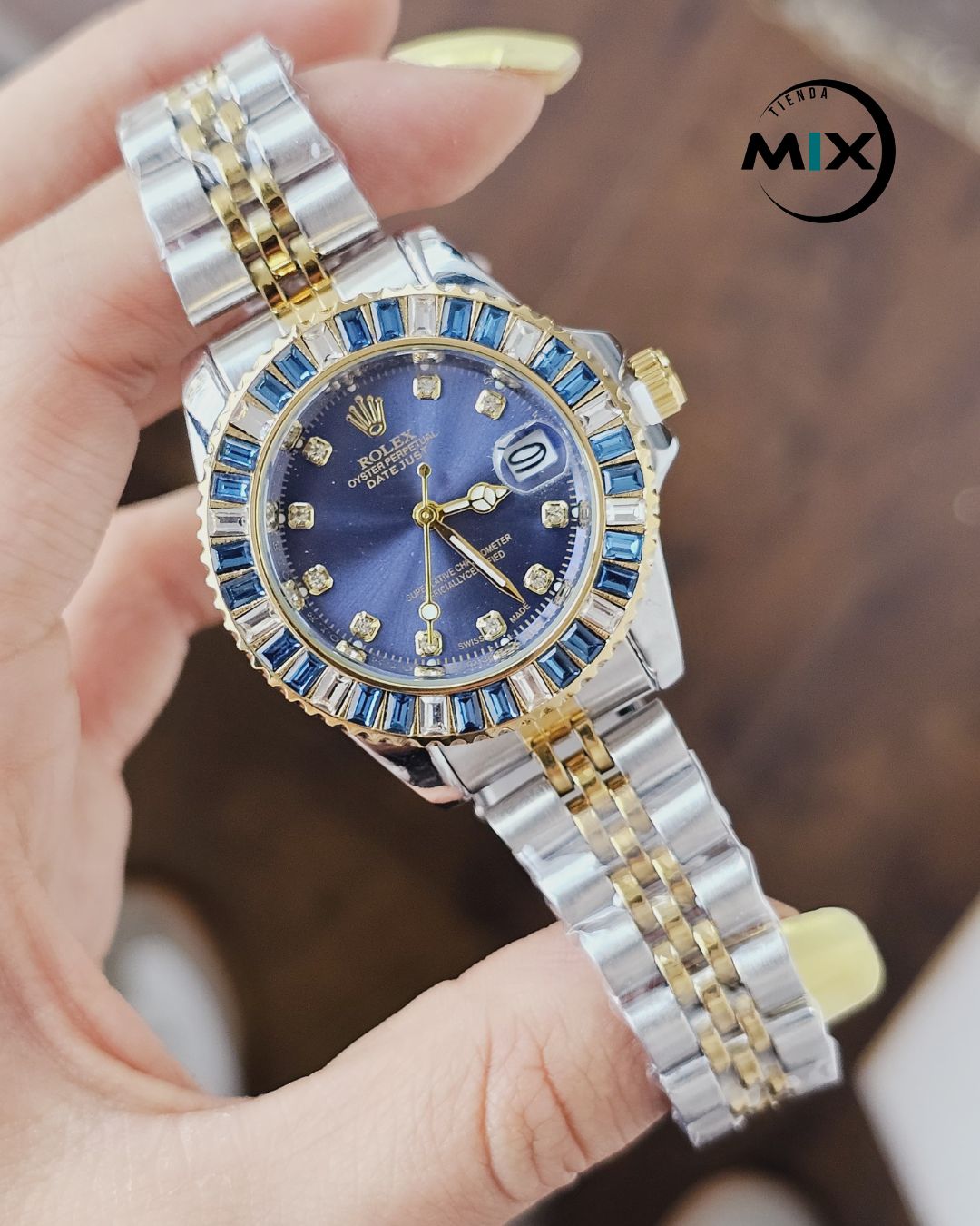 RELOJ ROLEX CRISTAL DAMA