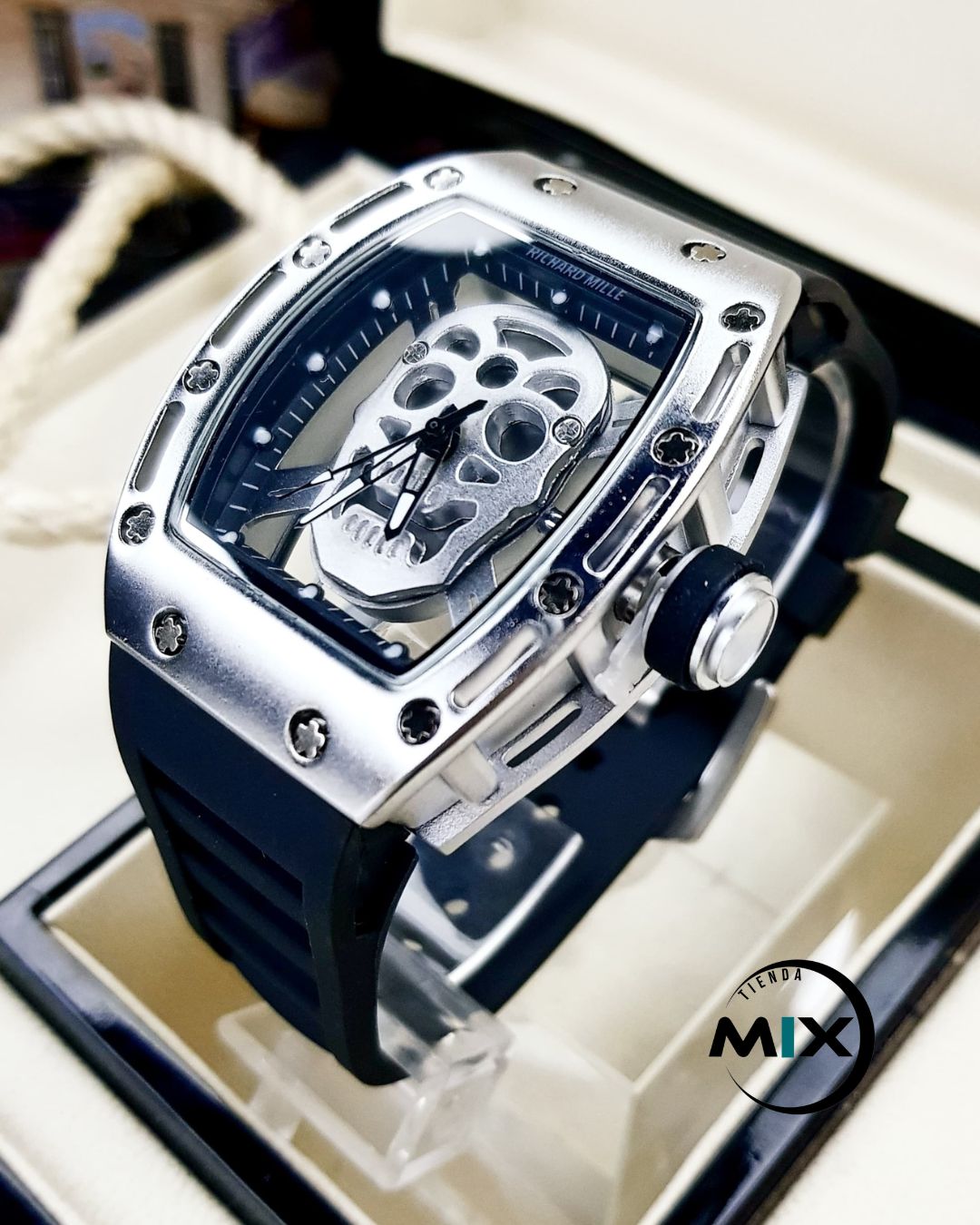 RELOJ RICHARD MILLE SKULL