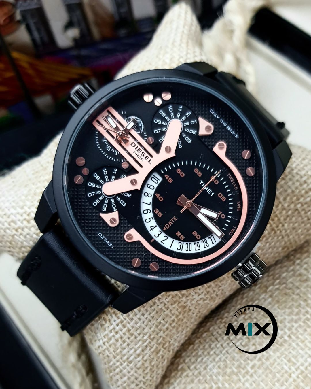 RELOJ DIESEL KING CUERO