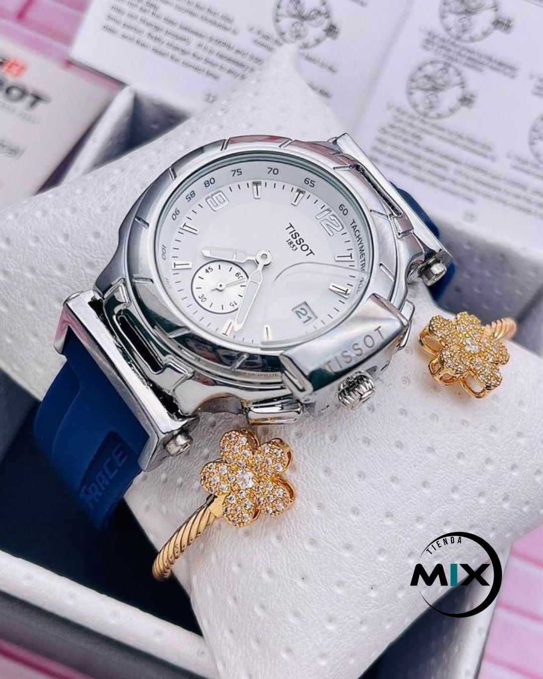 RELOJ TISSOT T RACE DAMA GOMA