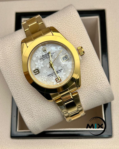 RELOJ ROLEX FLOWER DAMA