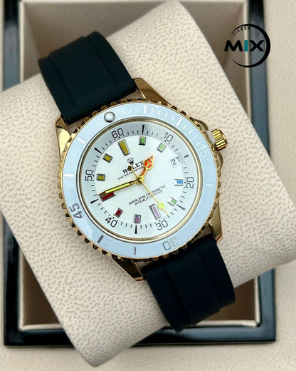 RELOJ ROLEX RAINBOW GOMA DAMA