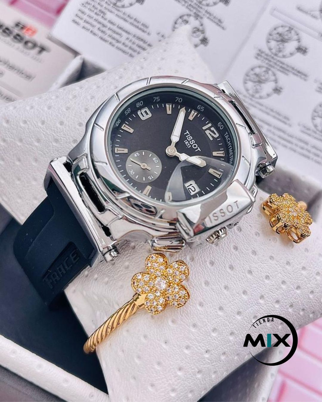 RELOJ TISSOT T RACE DAMA GOMA